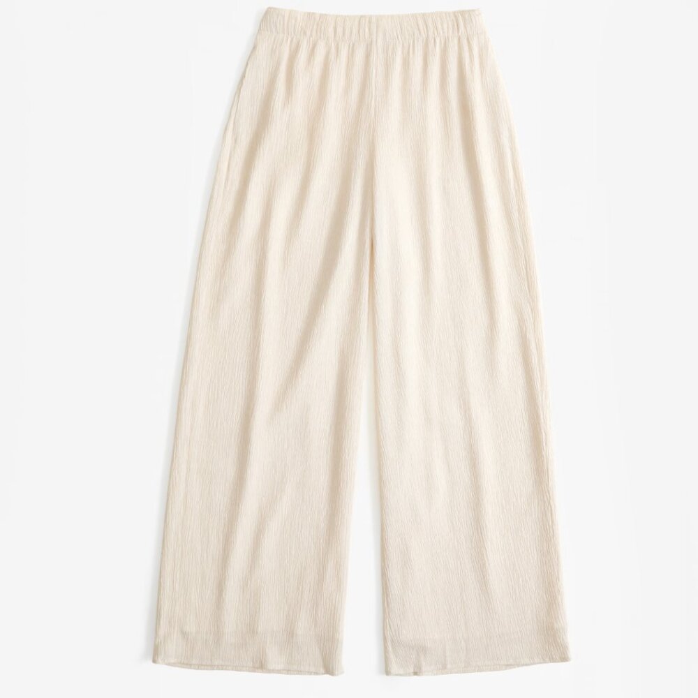NWT Abercrombie Crinkled Flare Pants Size XL - Picture 6 of 10